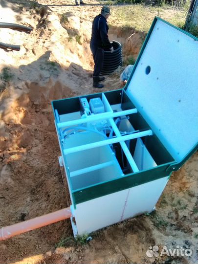 Септик под ключ Астра 10 Пр Гарантия