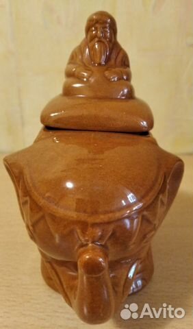 Сувенирный слон для хранения чая. Керамика