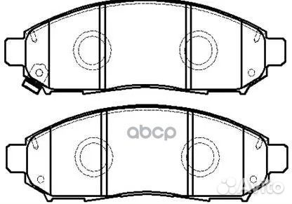 Колодки торм. HP5173 HSB