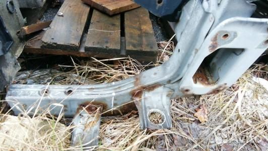 Лонжерон левый peugeot 4007 (59P14IA02)