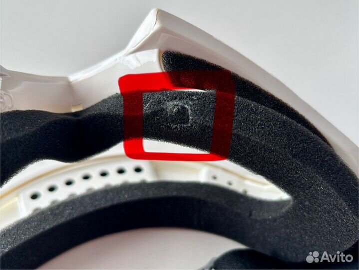 Очки GXT RC для кроссового шлема, белые