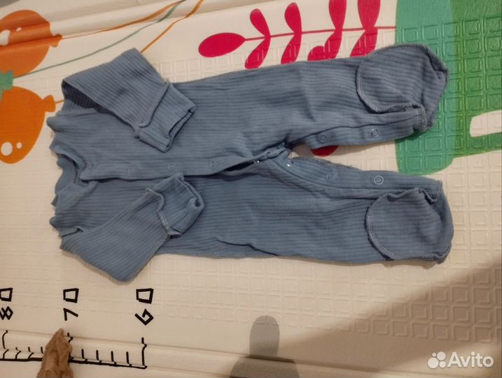 Слипы для новорожденного мальчика 56 62