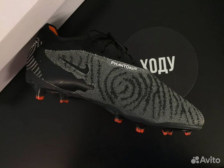 Бутсы Nike Phantom GX Elite Link FG black no socks