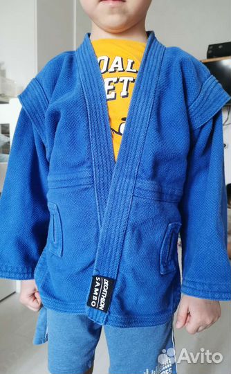 Самбовка форма самбо 120 синяя