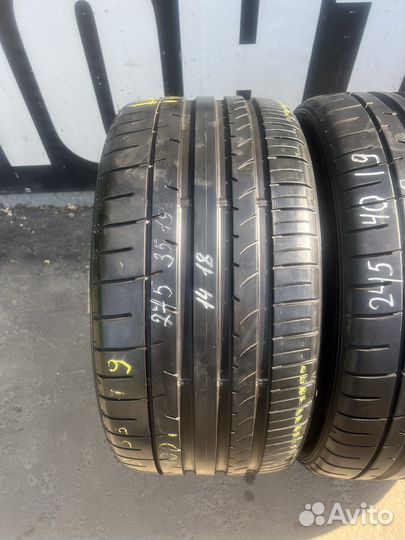 Dunlop SP Sport Maxx 050+ 275/35 R19 и 245/40 R19