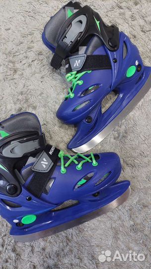 Коньки раздвижные 30-33