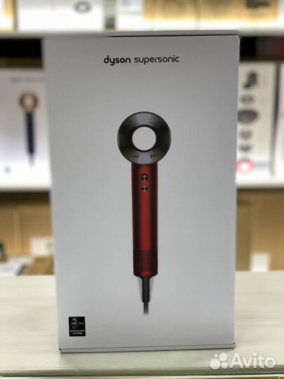 Фен Dyson Supersonic красный