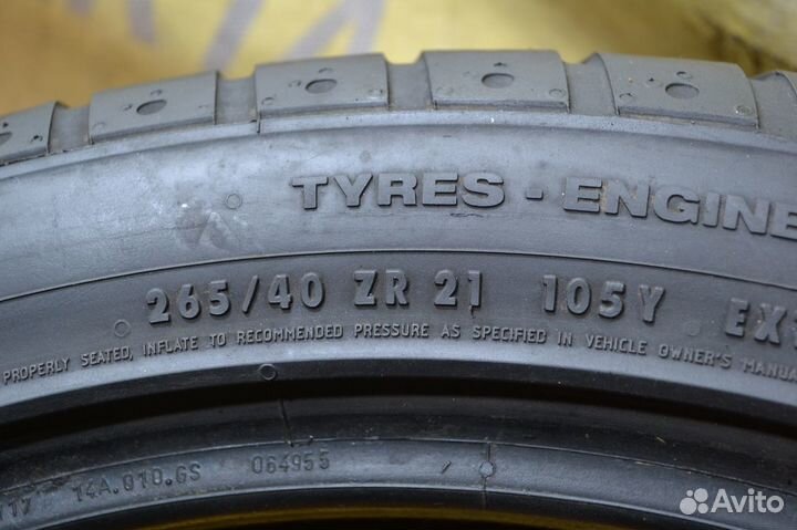 Continental ContiSportContact 2 265/40 R21