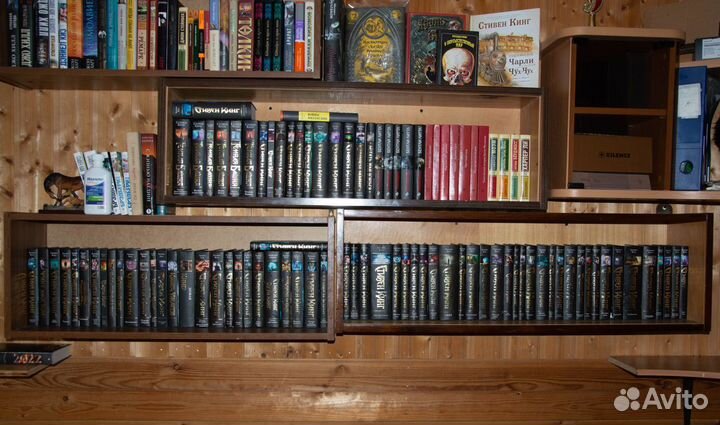 Коллекция книг Стивена Кинга в издательстве тб