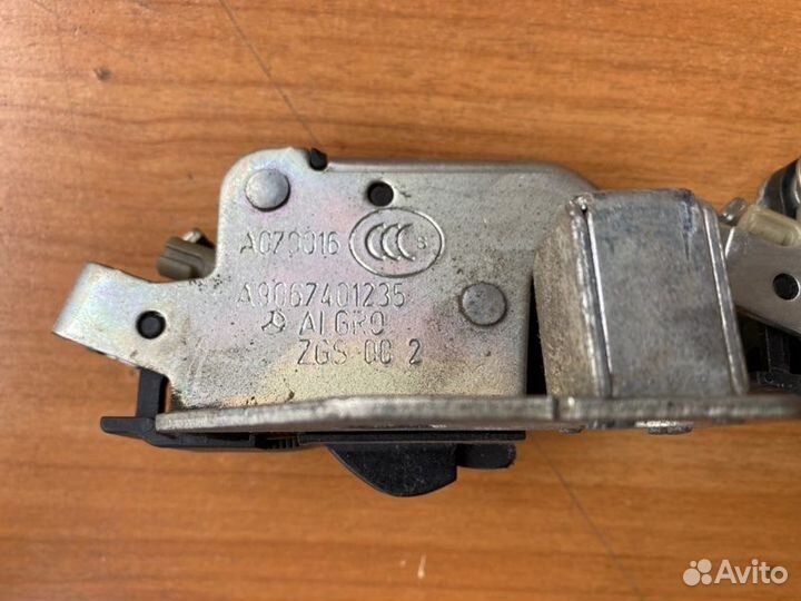 Замок двери передний Wv Crafter фургон cktb 2015