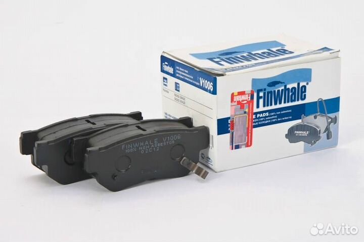 V1006 Колодки тормозные дисковые зад