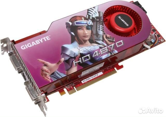 Gigabyte Radeon HD 4870 750Mhz PCI-E 2.0 512Mb
