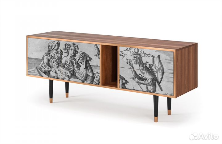 Тв-тумба T1 - Орех - Blau Schuyte