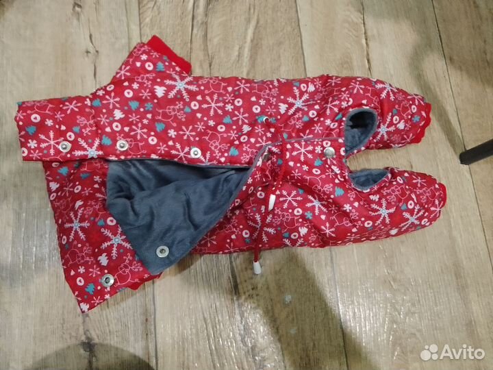 Зимний комбинезон для маленьких собак