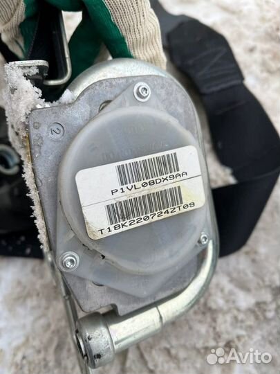 Ремни передние Jeep Grand Cherokee 4 wk2 черные