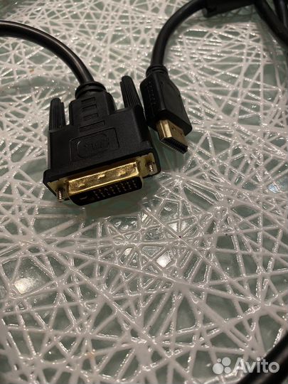 Кабель для компьютера Кабель hdmi to DVI-D TV-COM