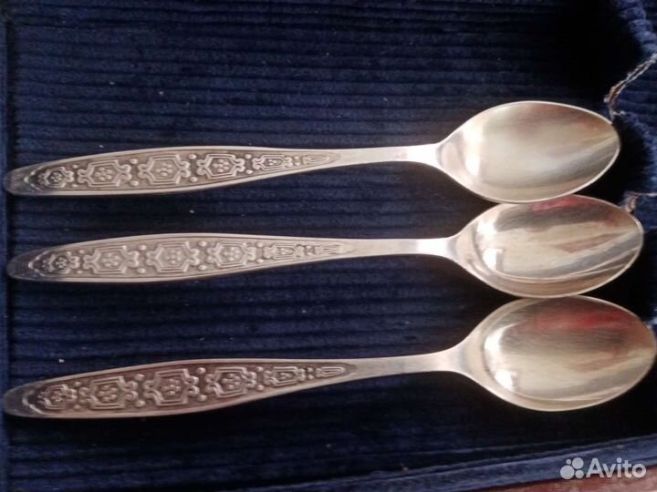 Мельхиоровые столовые приборы СССР