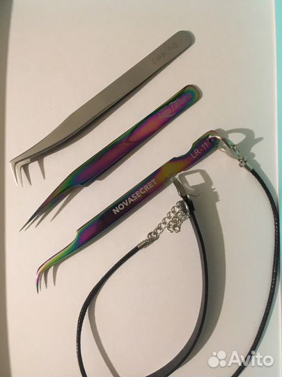 Пинцеты для наращивания ресниц