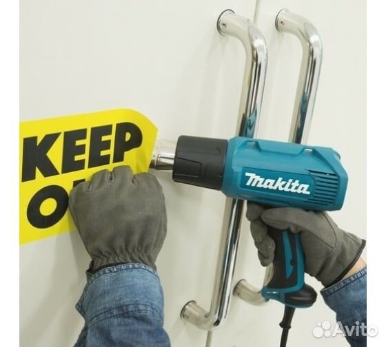 Термопистолет makita HG5030K, 1600Вт 350/500 градС