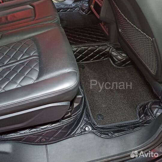 3D коврики из экокожи Audi Q7 4M