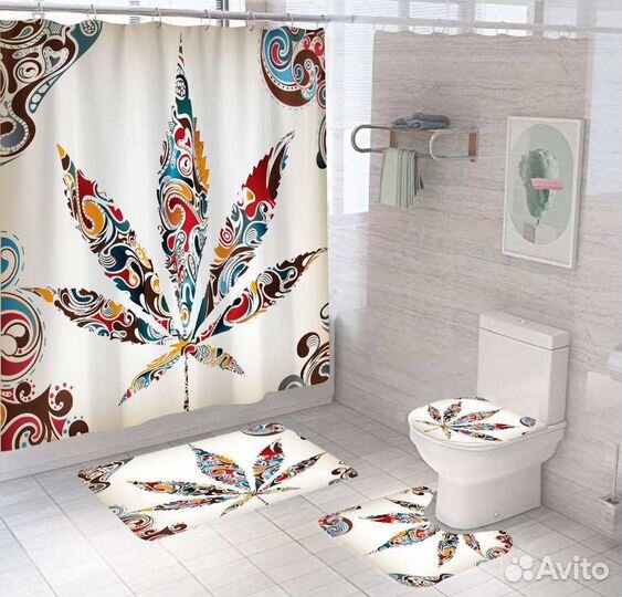 Набор ковриков для ванной и туалета