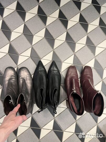 Ботинки женские Zara,madsimo dutti, AGL