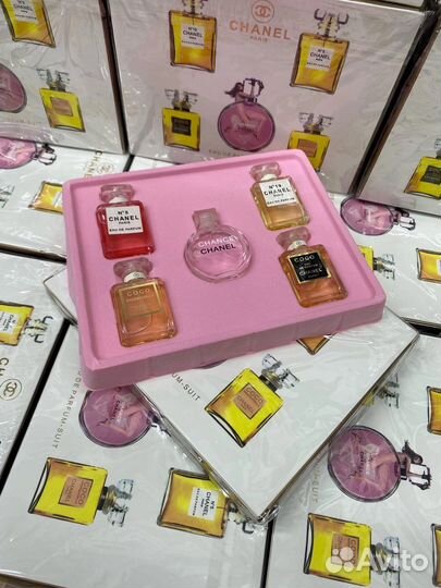 Подарочный набор chanel 5*7,5мл