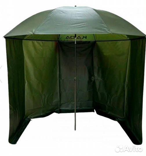 Зонт рыболовный kaida со стенкой