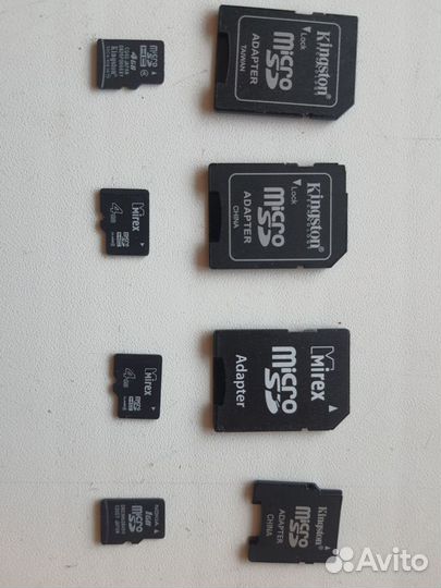 Флешки: USB, micro SD HC, sdhc
