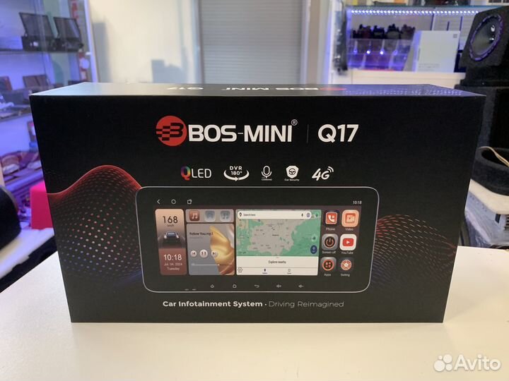 Магнитола Android Bos-Mini Q17 10,33