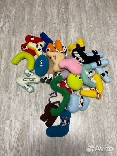 Мягкие игрушки Alphabet Lore/Алфавит Лор