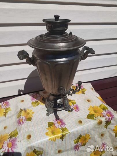 Самовар на дровах СССР