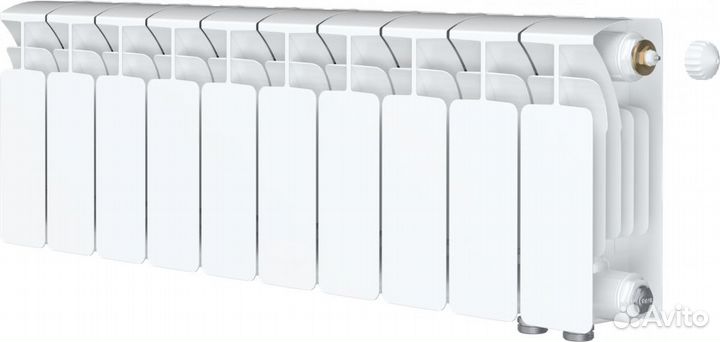 Радиатор биметаллический Rifar Base Ventil 200 10