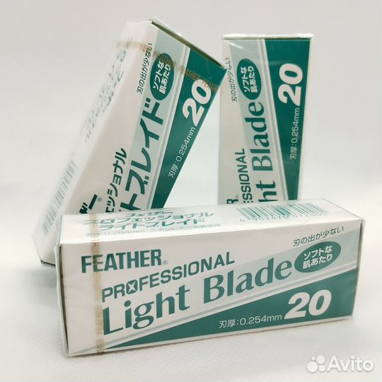 Сменные лезвия для опасных бритв Feather (Япония)