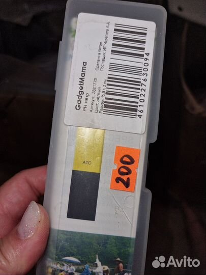 Ph тестер для воды