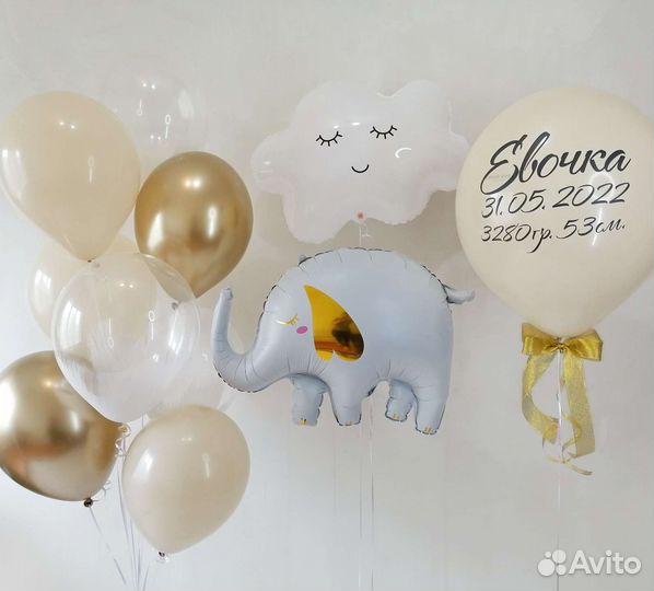 Шары на выписку из роддома