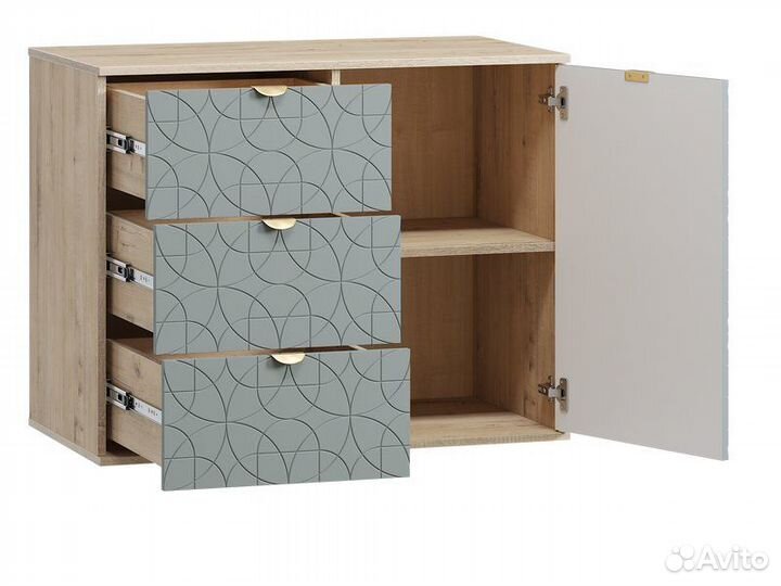 Тумба Монблан-1 Lunge Mentol