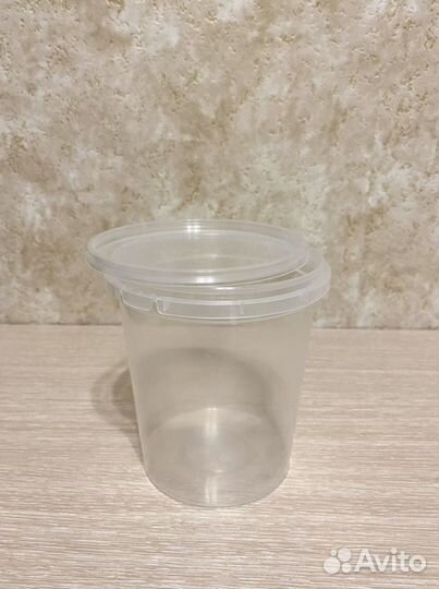 Пластиковые ведерки от 500 мл до 3 л