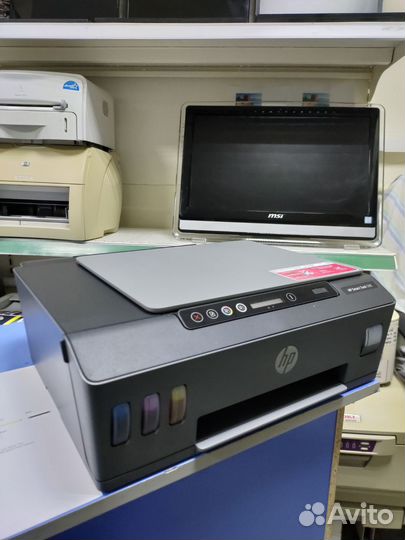 Цветной струйный мфу с снпч HP SMART tank 500