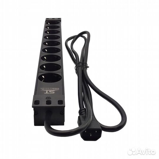 Блок розеток в шкаф 19