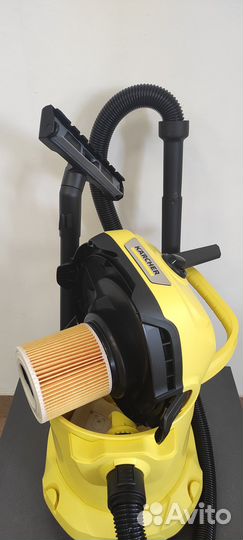 Пылесос хозяйственный Керхер WD 2 Plus V-15/4/18/C