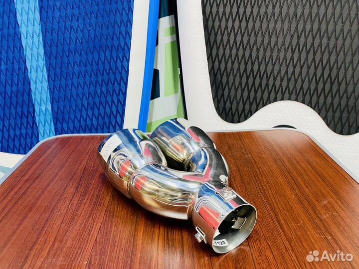 Насадка на глушитель нержавеющая сталь D63