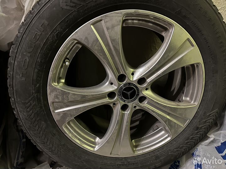 Колеса на mercedes glc r18 зима