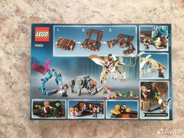 Lego Harry Potter 75952 Чемодан Ньюта + 75951