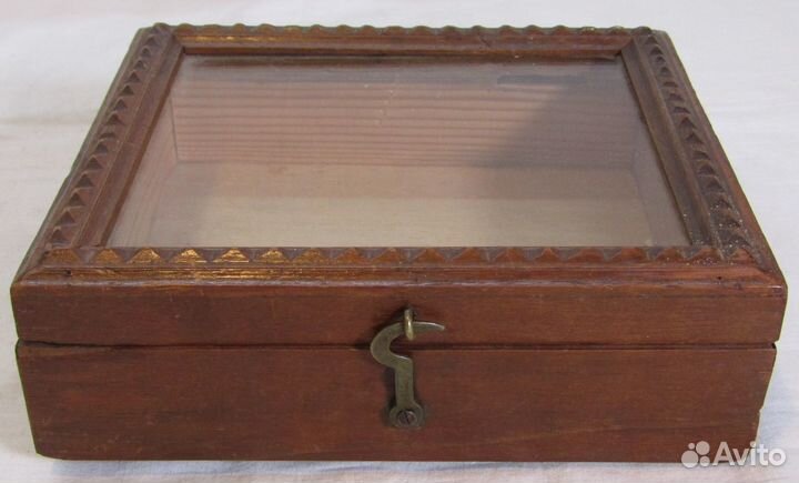 Киот под икону 14,5*16,8 см Дерево, стекло №8780