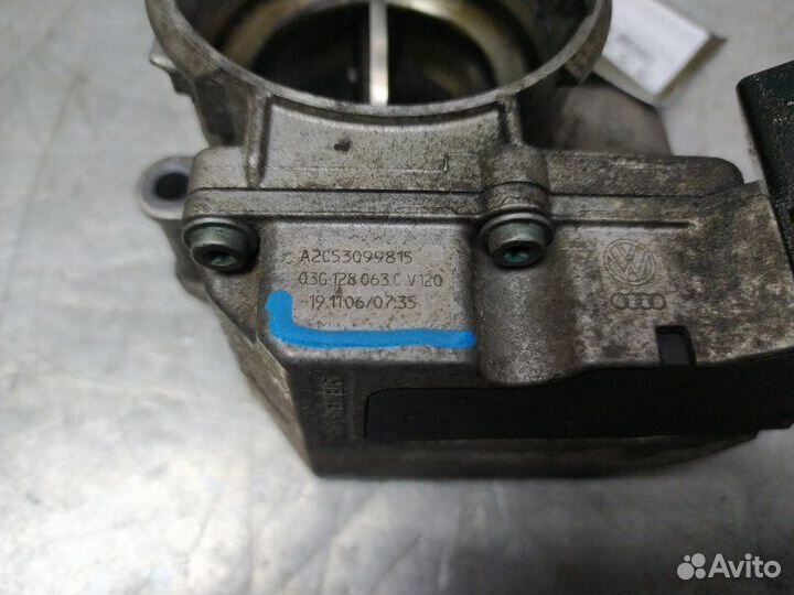 Заслонка дроссельная электрическая Volkswagen Golf