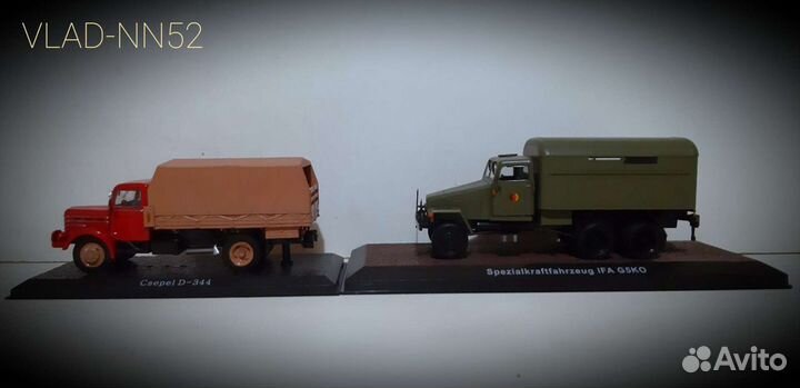 Грузовики СССР и гдр 1/43