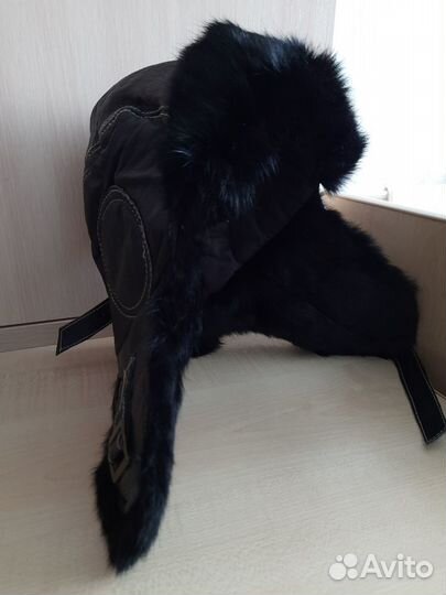 Шапка шлем зимняя