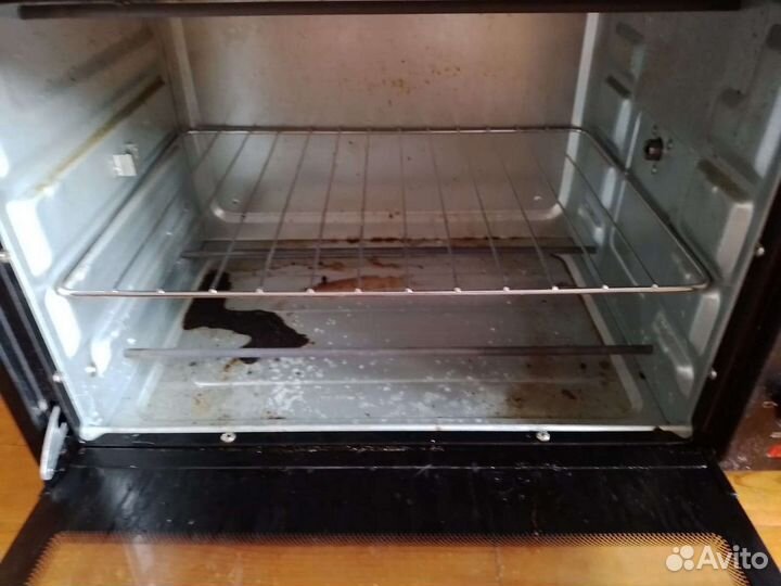 Духовка электрическая мини с плитками