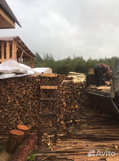 Дрова колотые
